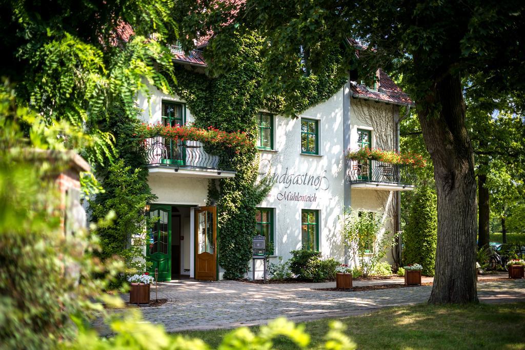 Landgasthof Zum Muehlenteich Eggersdorf  Esterno foto